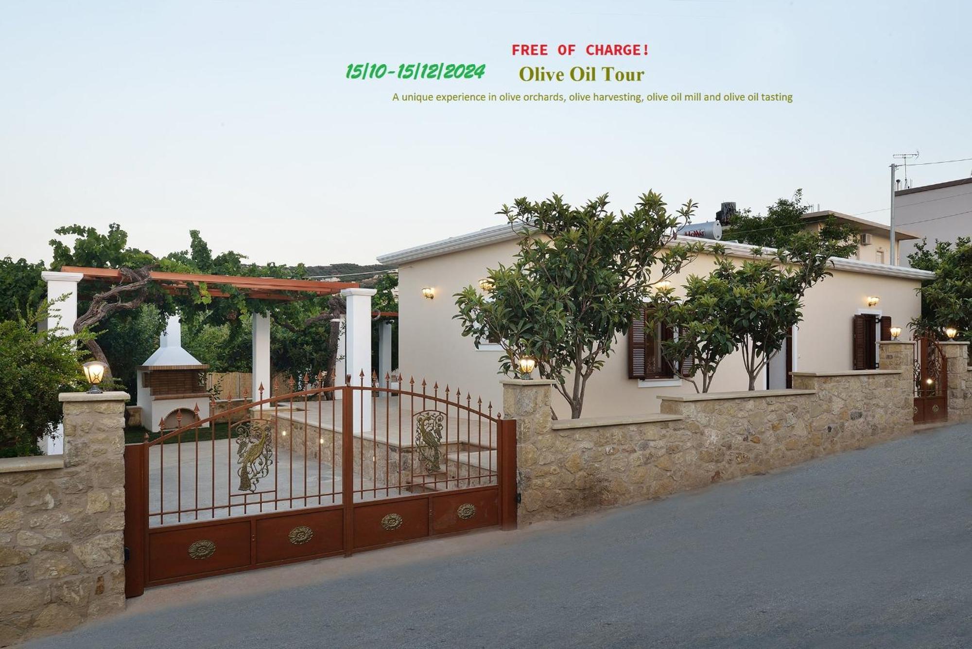 Anna 'S House - Garden Cottage In كيساموس المظهر الخارجي الصورة